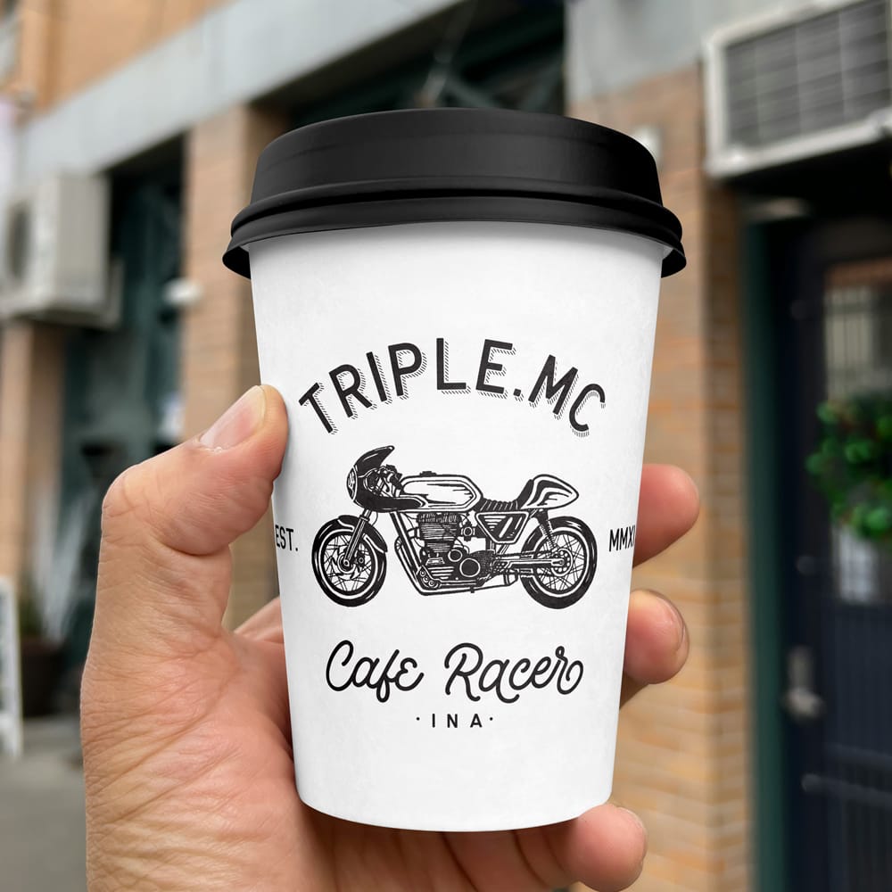 Free Classic Paper Cup Mockup PSD