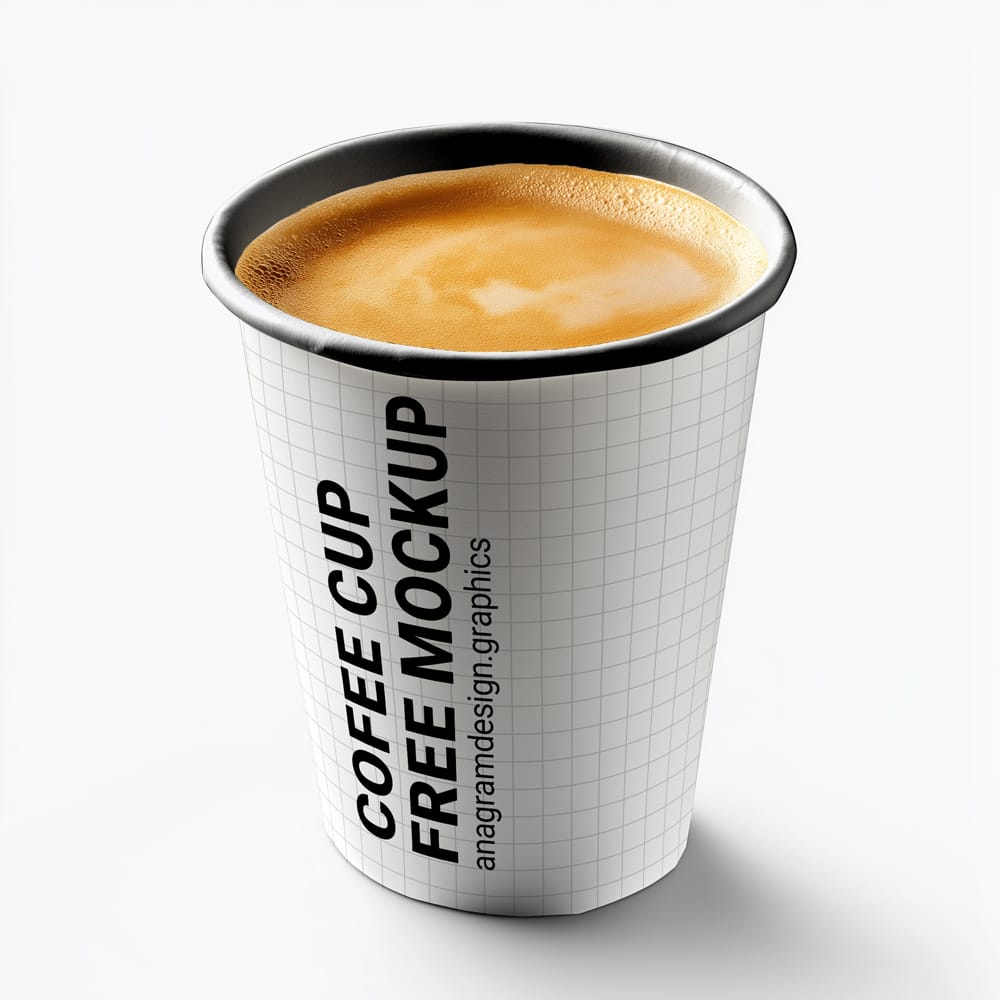Free Coffee Mockup PSD