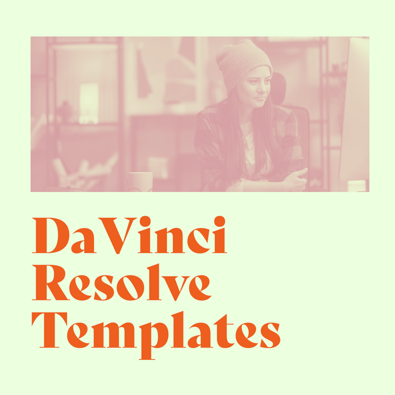Free DaVinci Resolve Templates