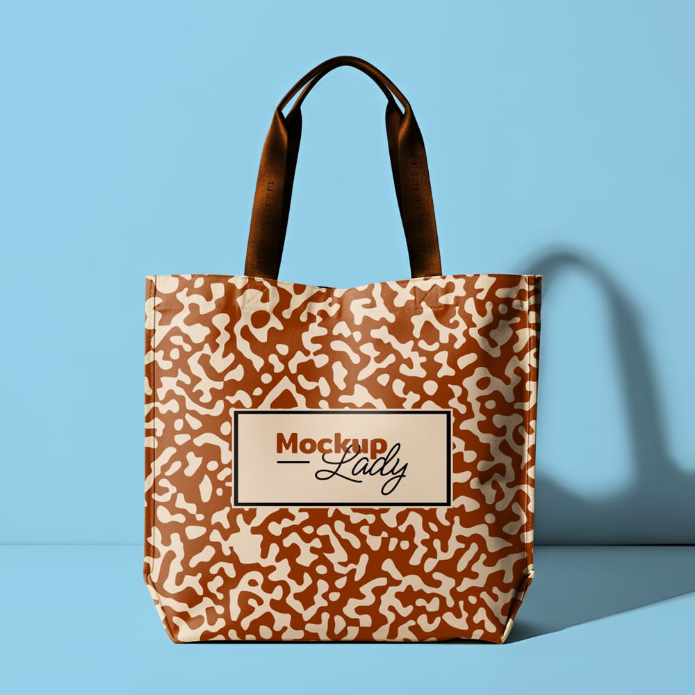 Free Minimalist Tote Bag Mockup Design PSD