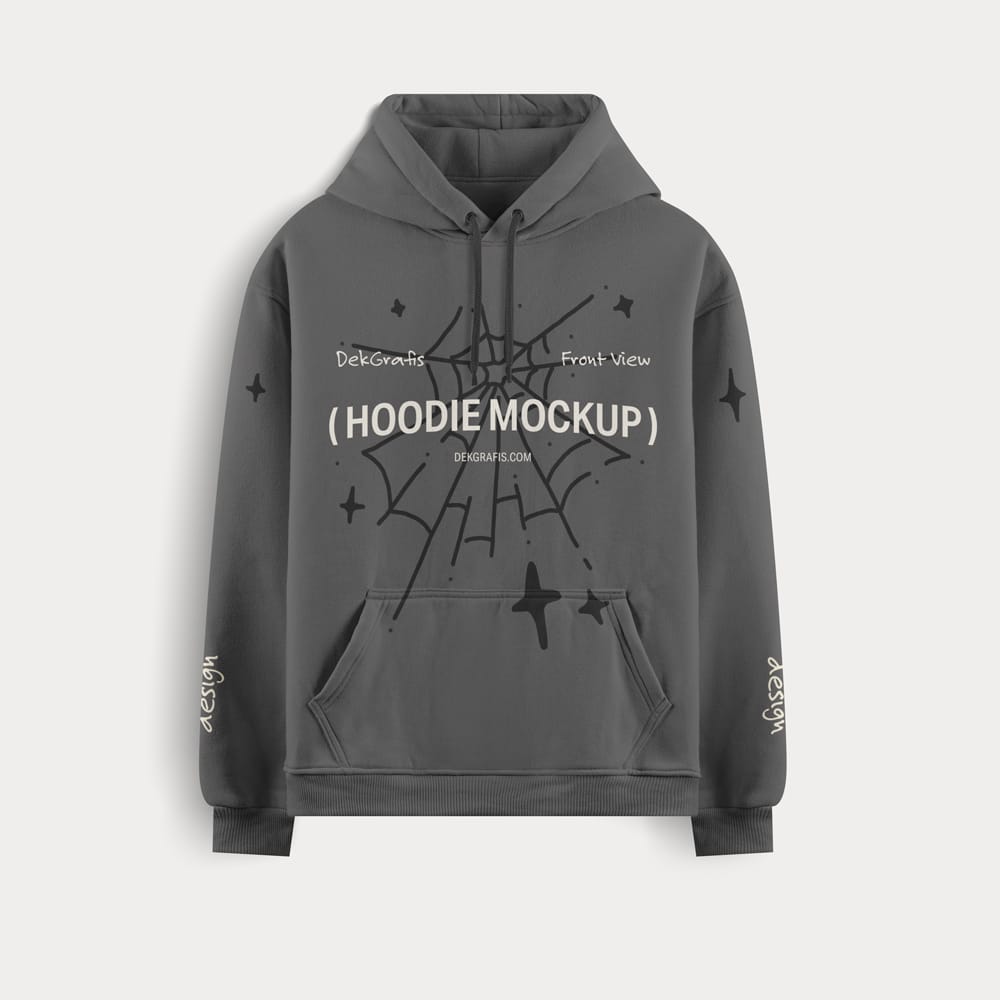 Free Photorealistic Hoodie Mockup Template PSD