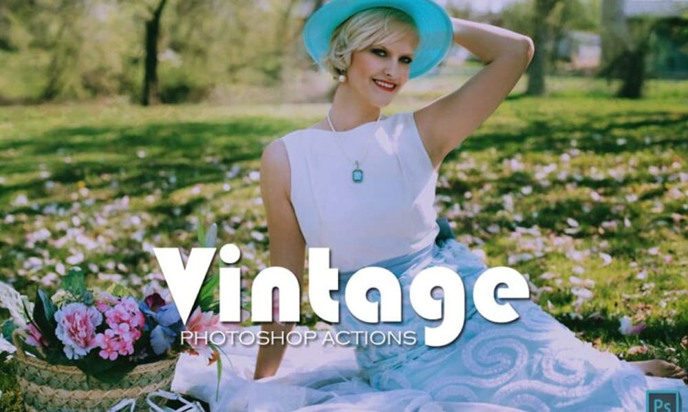 Free Vintage Photoshop Actions Collection