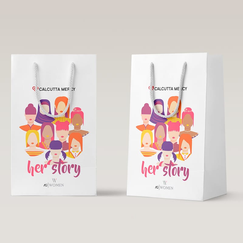 Mall Shopping Bag Mockup PSD