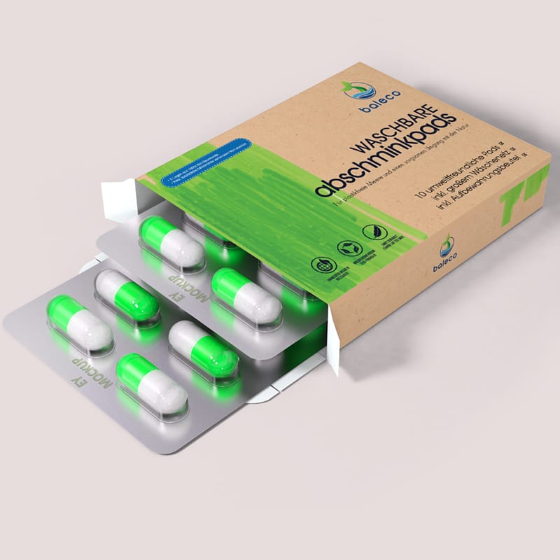Medical Pill Packet Mockup PSD