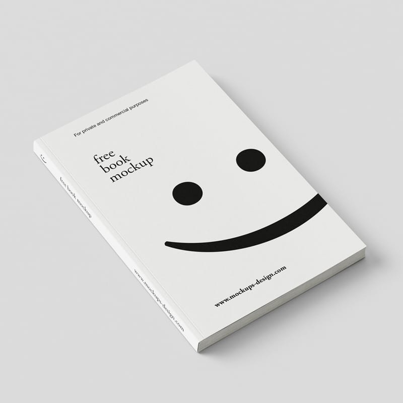 Minimal Book Mockup PSD