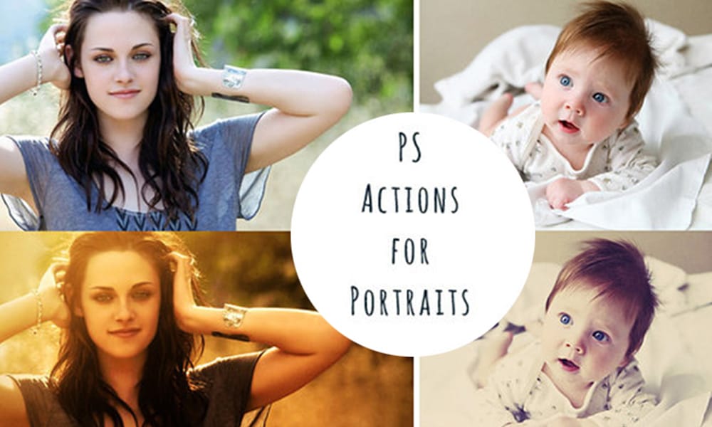 Photoshop Actions for Portraits