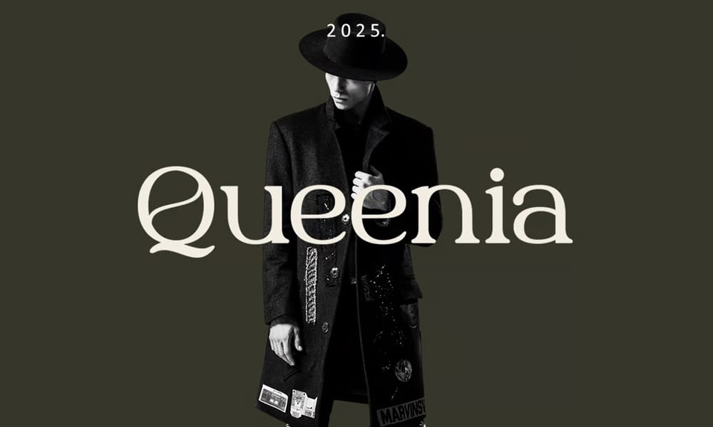 Queenia Modern Serif Font