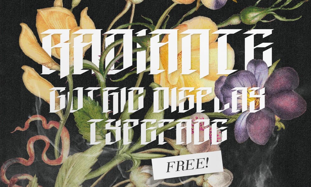 Radiante Gothic Display Typeface