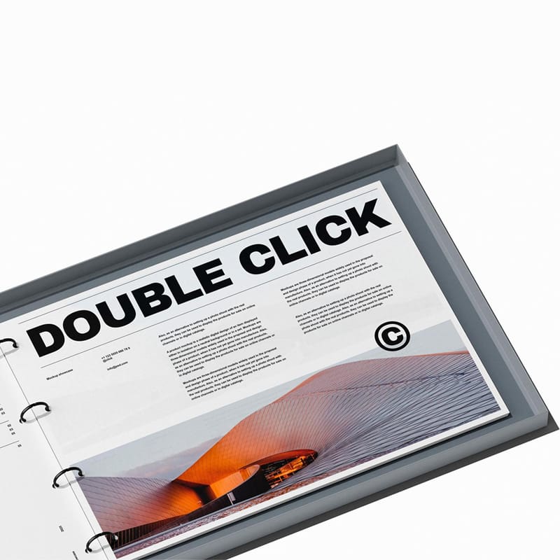 Ring Binder Box Mockup PSD