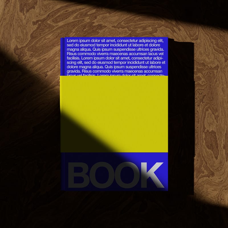 Standard Book Mockup