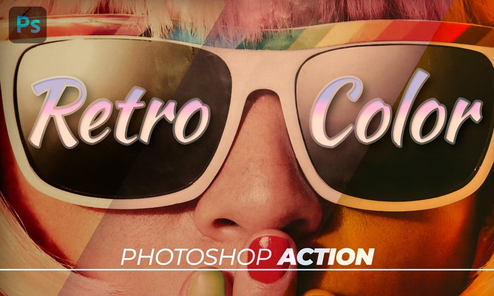 Titanium Retro Color Photoshop Action