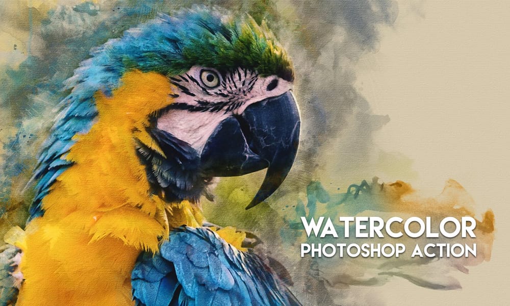 Watercolor-Photoshop-Action