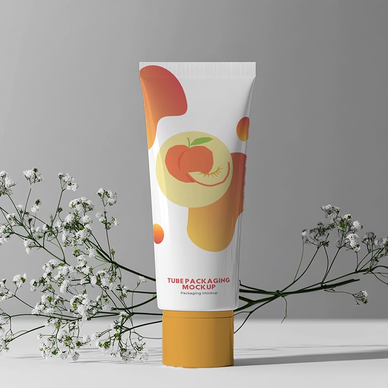 Beauty Cosmetic Packaging Mockup PSD