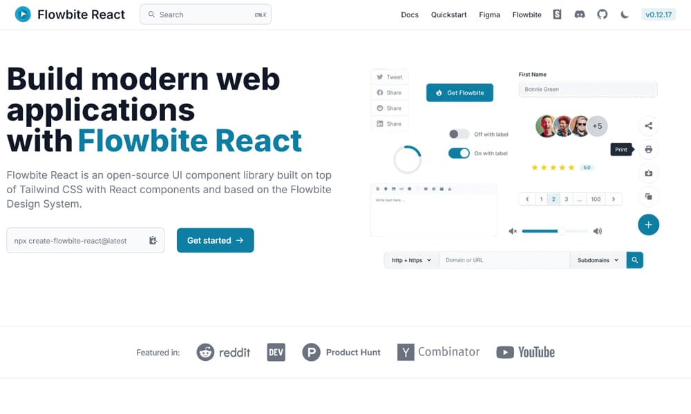 Flowbite React