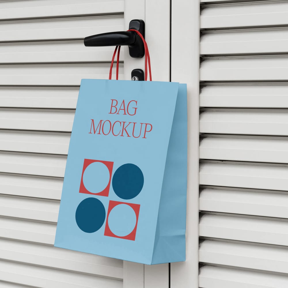 Free Paper Bag Mockups PSD
