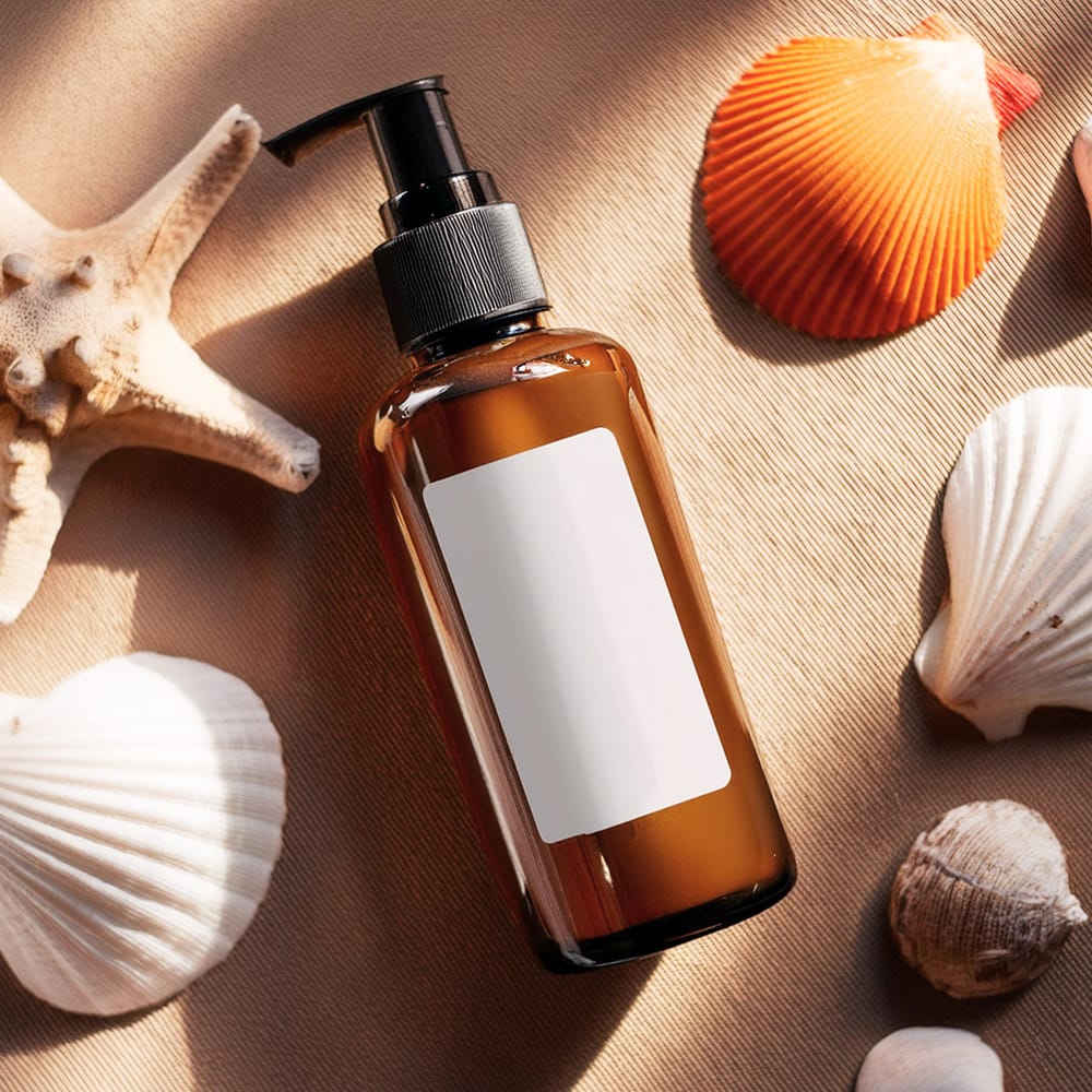 Free Skin Care Bottle Mockup PSD