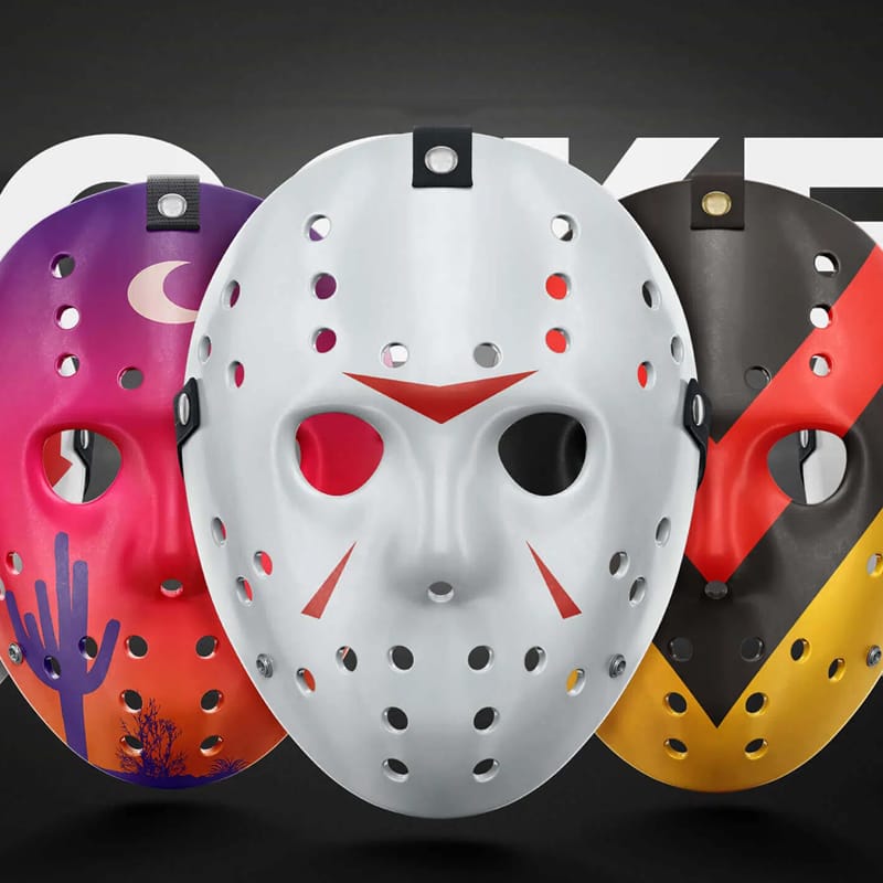Hockey Face Mask Mockup PSD