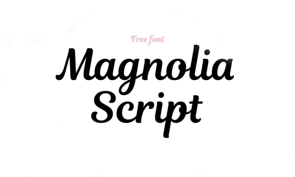 Magnolia Script Font