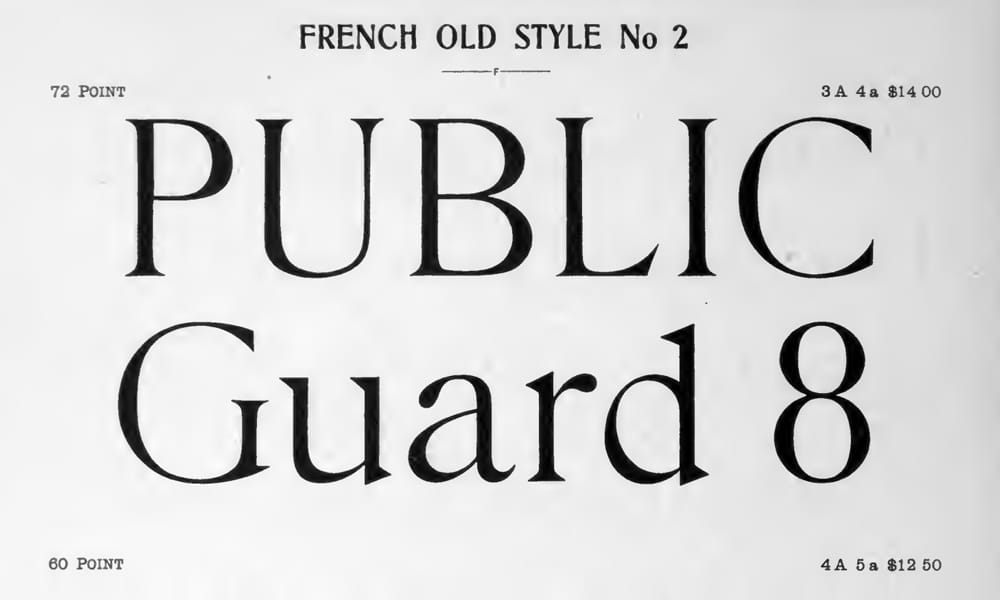 Meta Old French Font