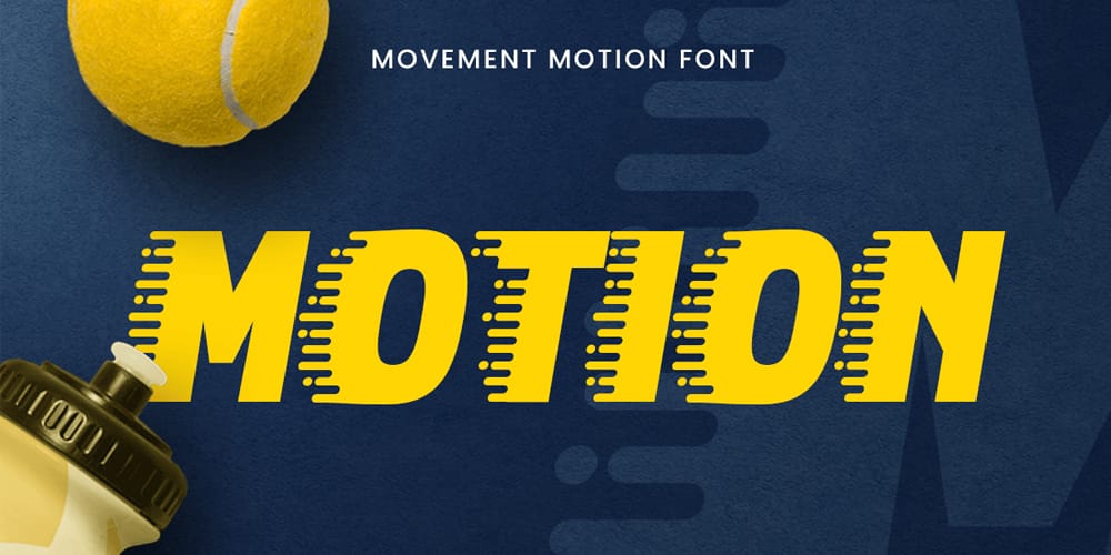 Motion Font