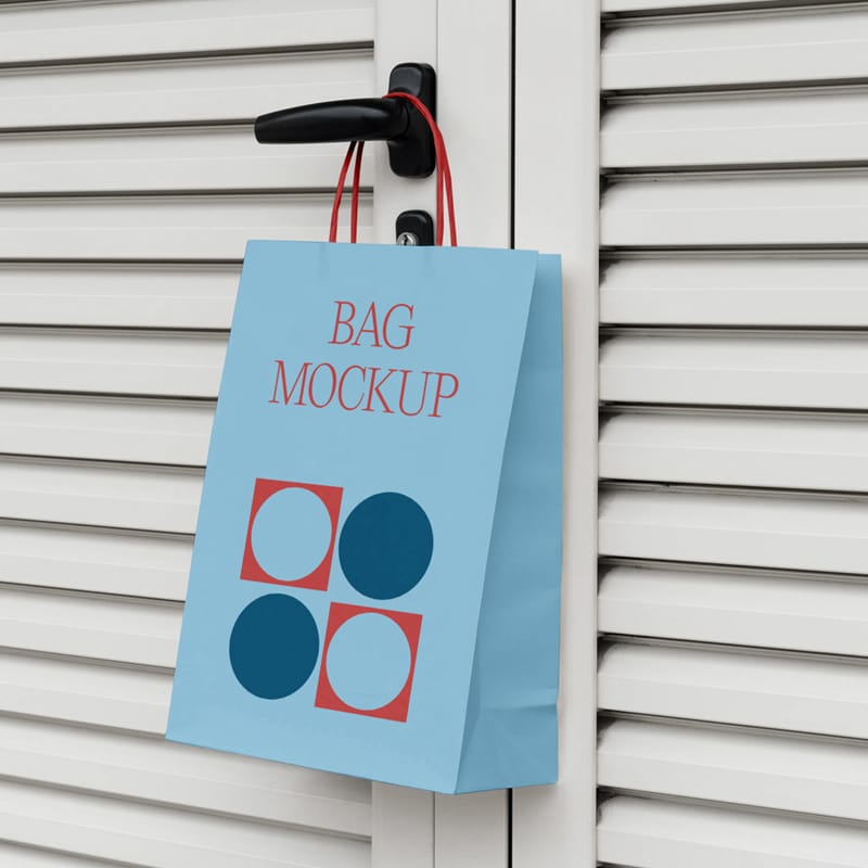 Paper Bag Mockups PSD