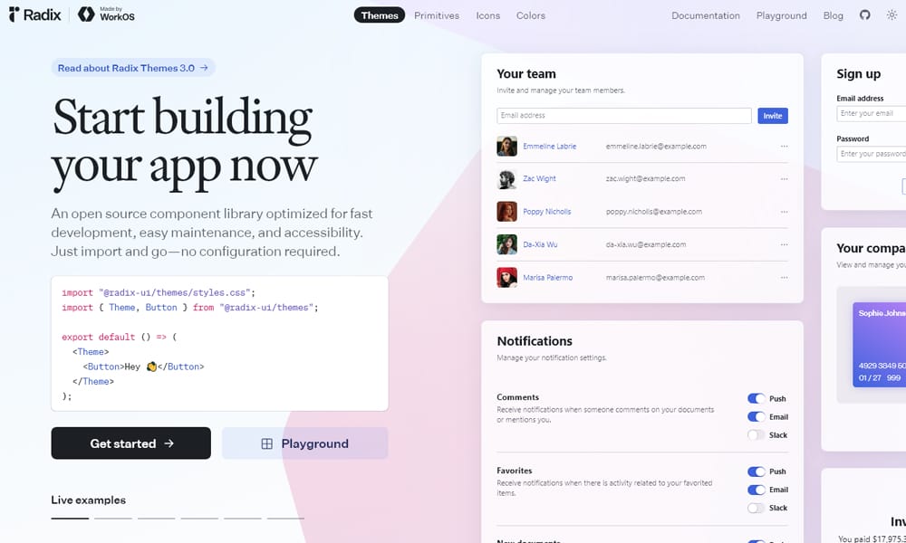 Radix UI
