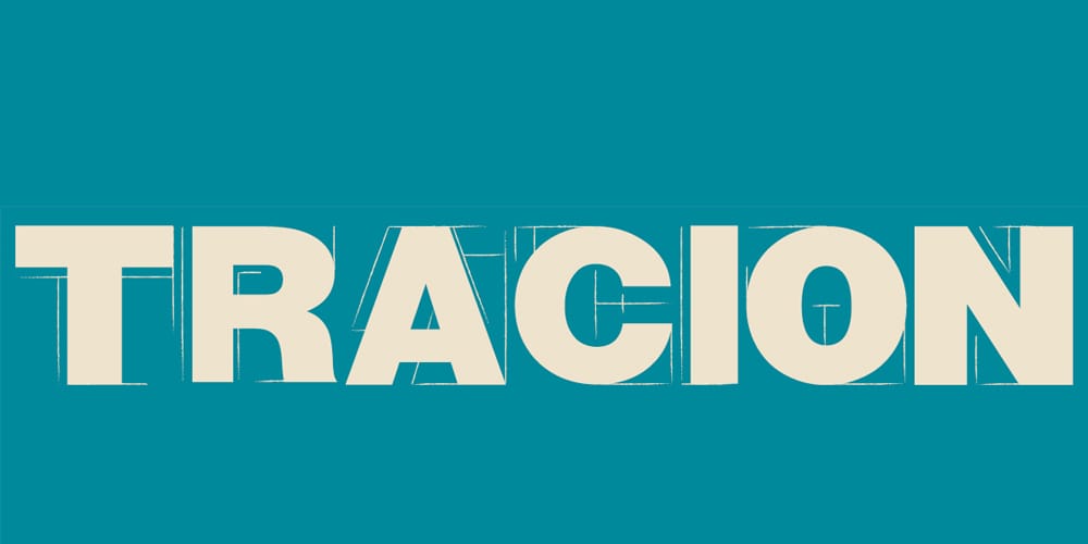Tracion Typeface