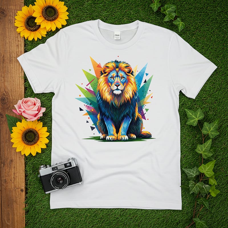 White T-Shirt Mockup Template PSD