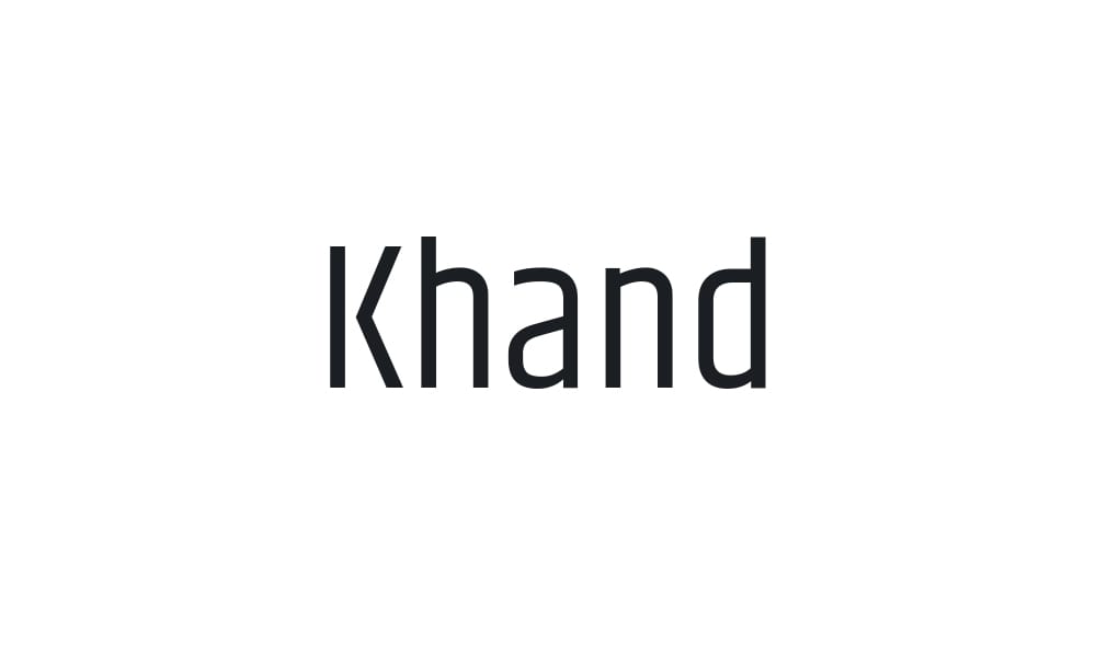 khand Font