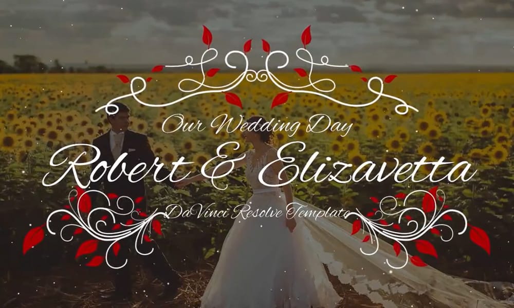 Beauty Wedding Title Templates