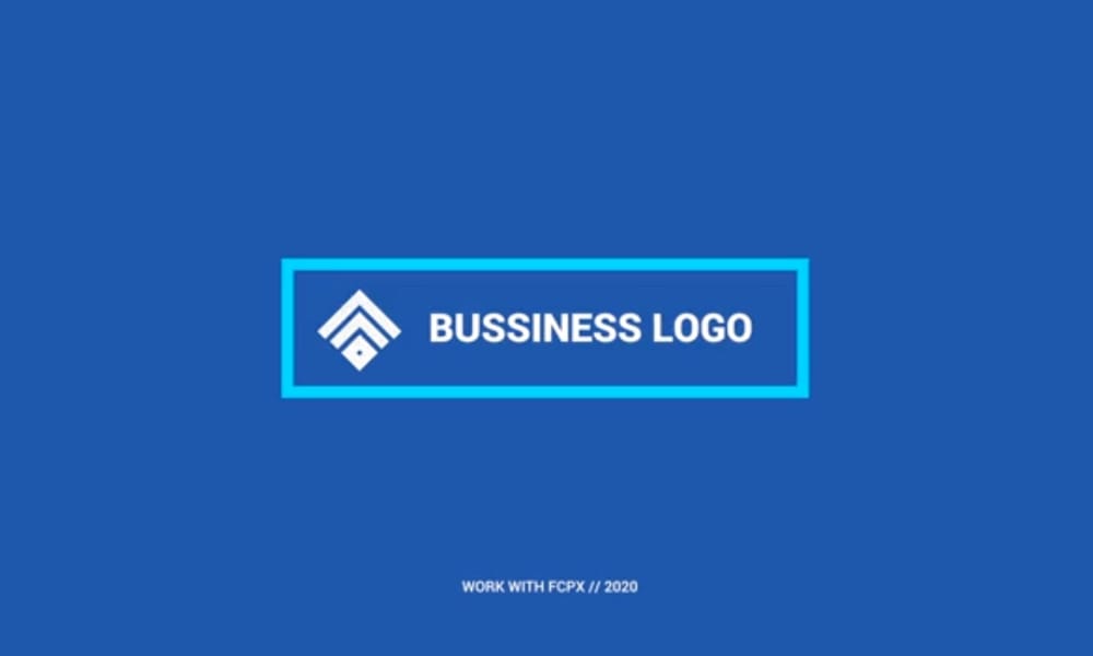 Boxed Shape Logo Reveal Template 