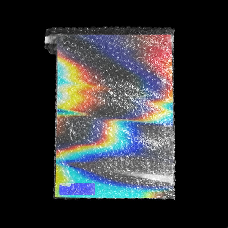 Bubble Wrap Sleeve Mockup PSD