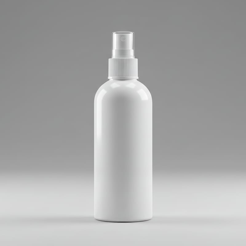 Cosmetic Spray Bottle Mockup PSD