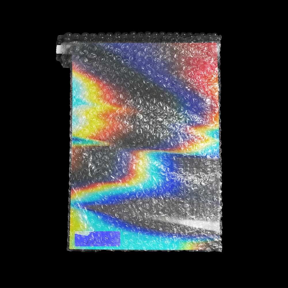 Free Bubble Wrap Sleeve Mockup PSD