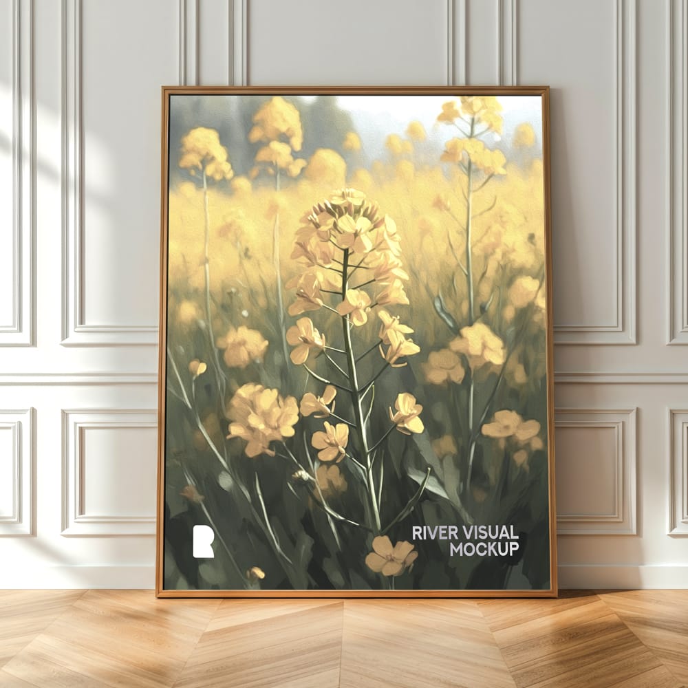 Free Classic Frame Mockup PSD