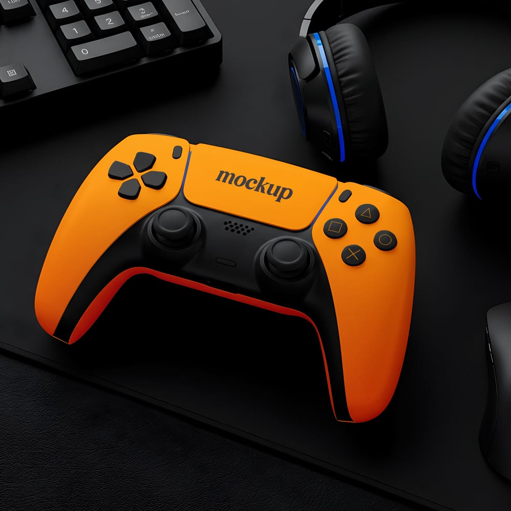 Free Controller Mockup PSD