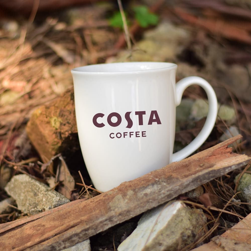 Free Costa Coffee Cup Mockup PSD