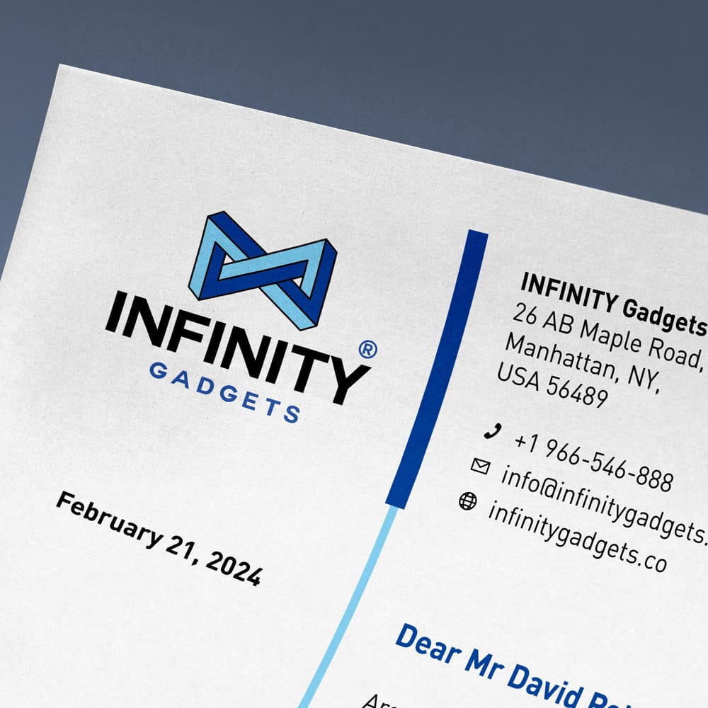 Free Curved Paper Logo Mockup Template PSD