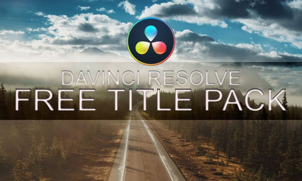 Free DaVinci Resolve Titles Template