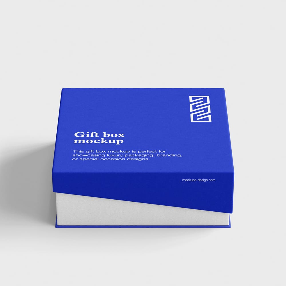 Free Elegant Jewelry Box Mockup PSD