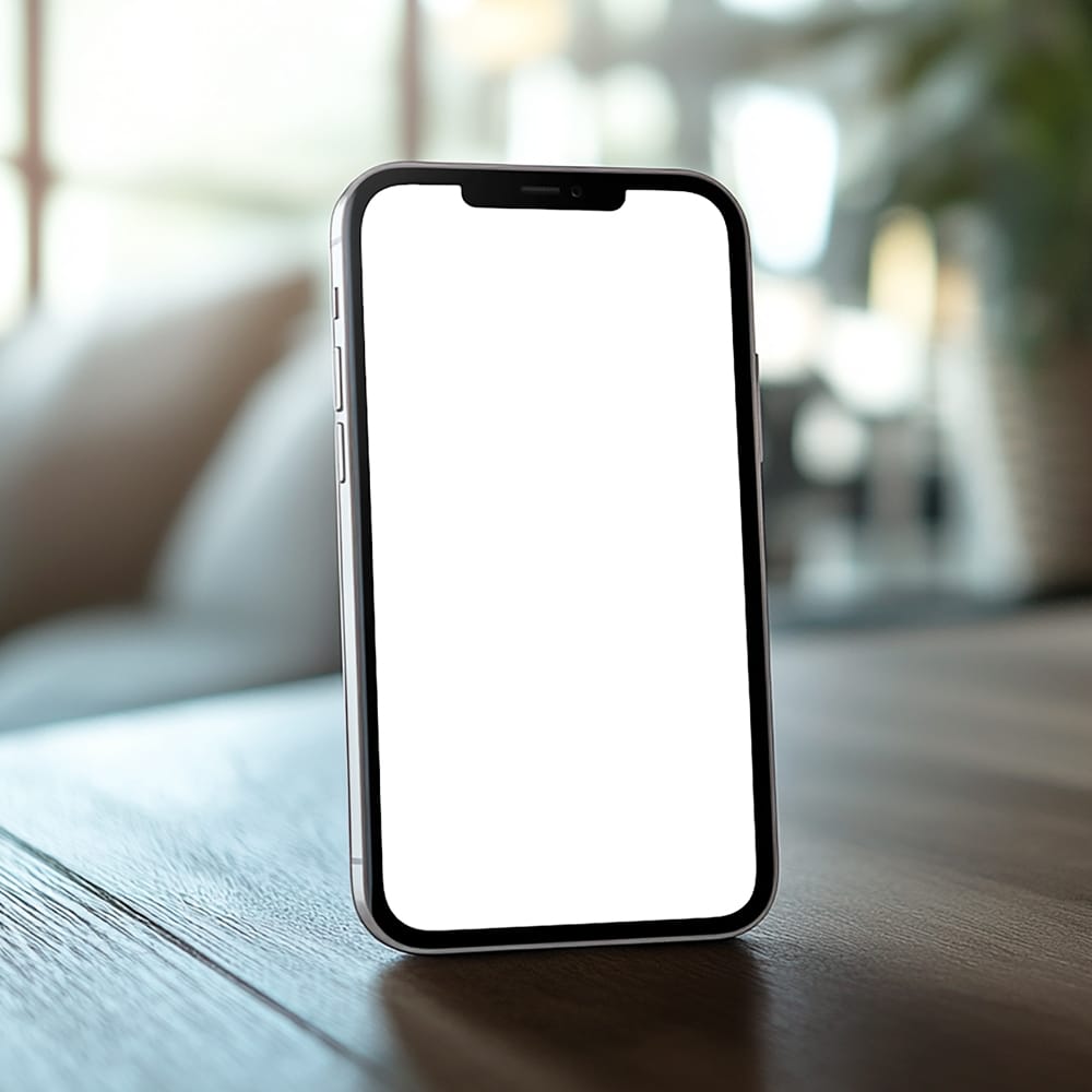 Free Perspective Smartphone Mockup PSD
