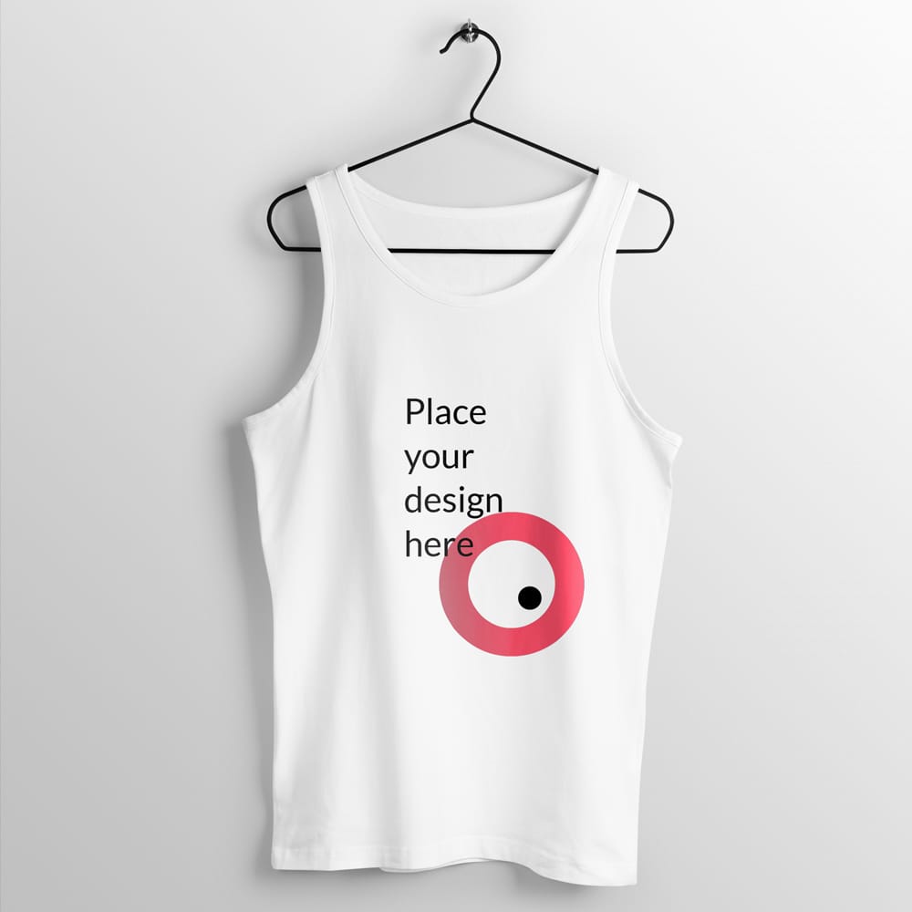 Free Sleeveless Shirt Mockup PSD