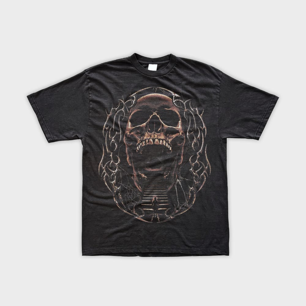 Free Vintage Tee Mockup Template PSD