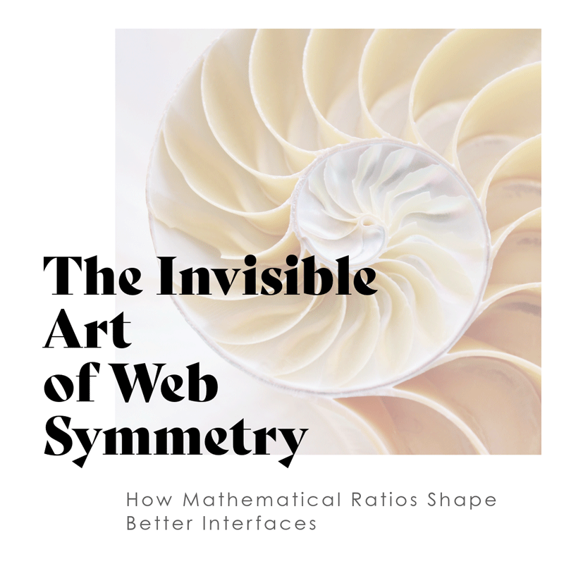 How Mathematical Ratios Shape Better Interfaces
