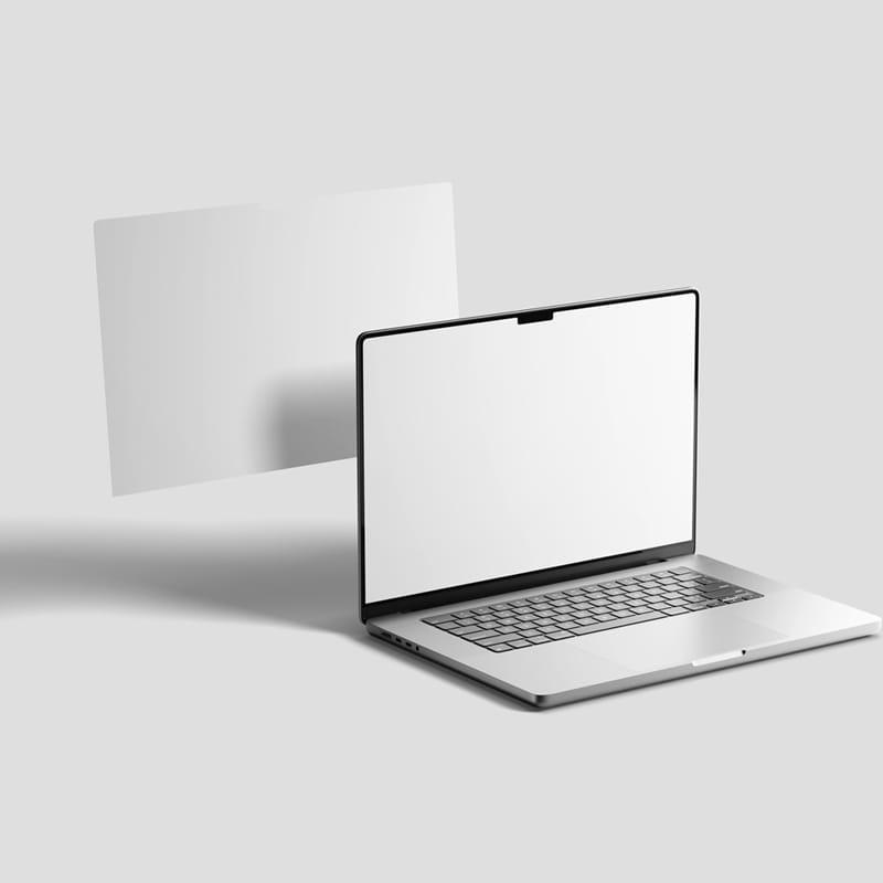 Macbook Screen Mockup PSD
