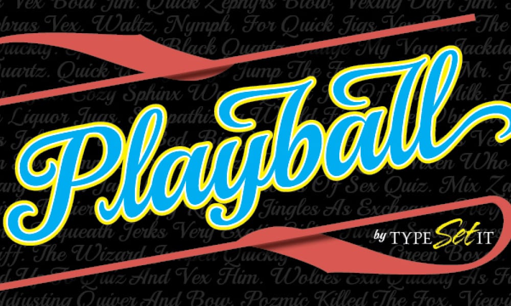 Playball Font