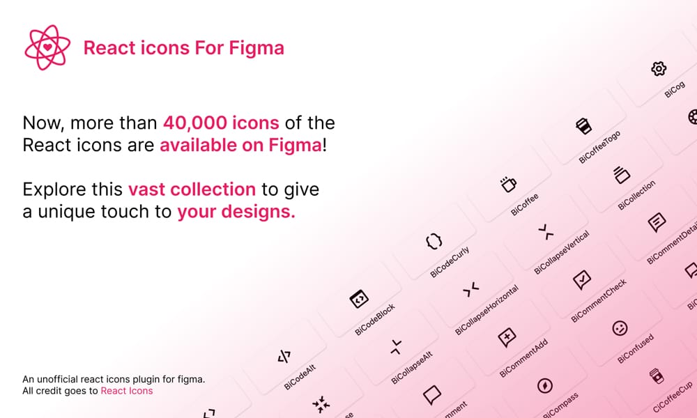 React Icons for Figma