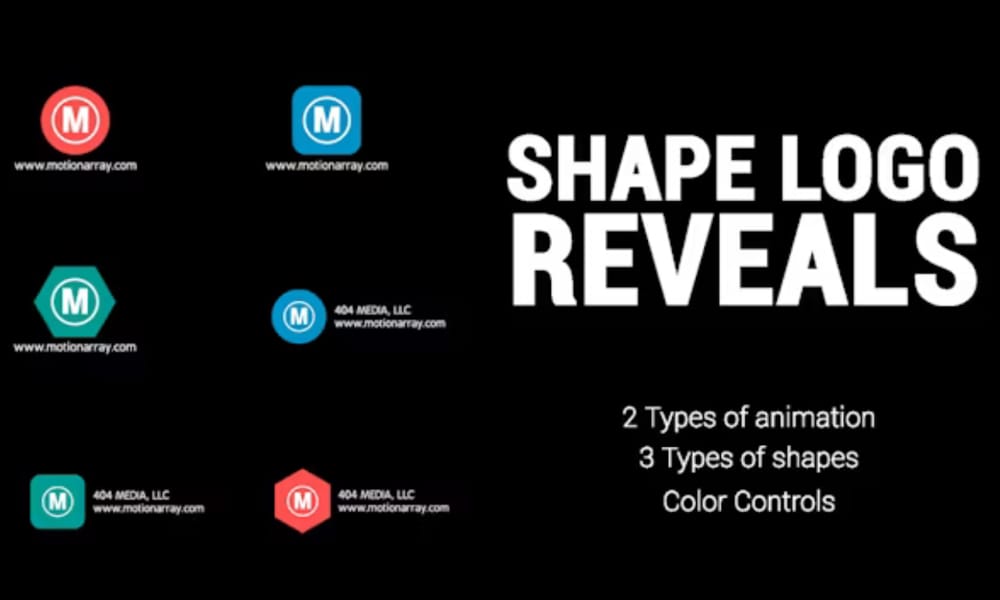 Shape Logo Reveals Template for Final Cut Pro