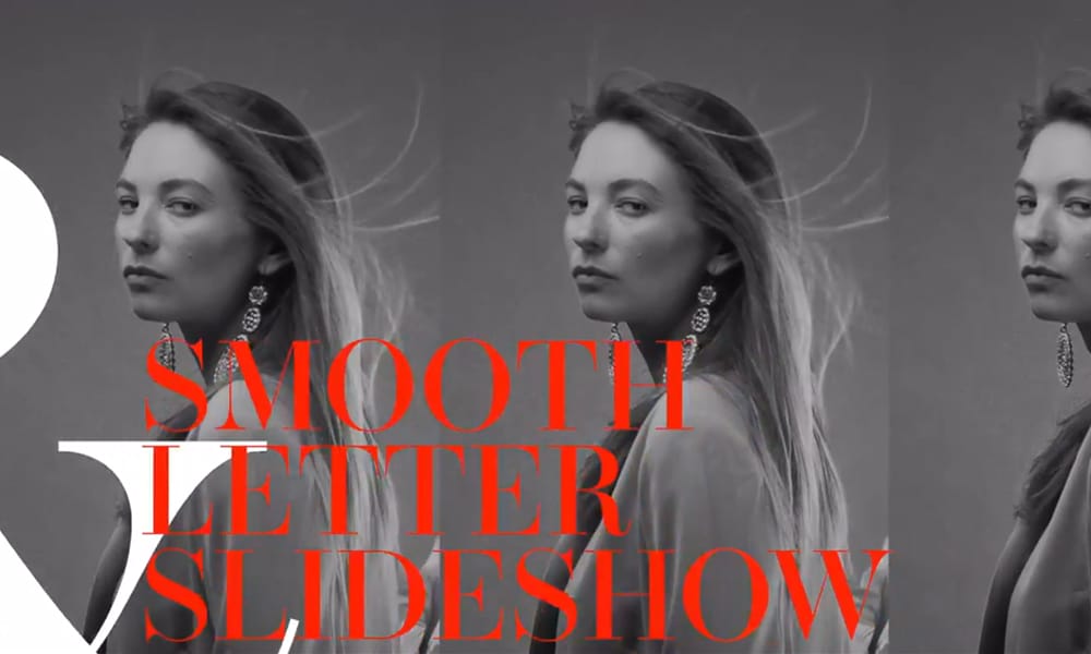 Smooth Letter Slideshow