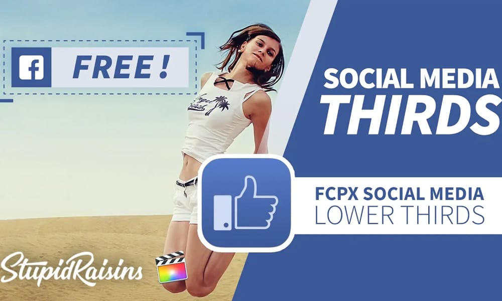 Social Media Lower Thirds for Final Cut Pro 